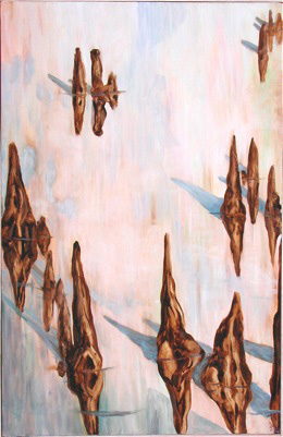 Cypress Knees Mist.................................[46 x 30 (O/C)]