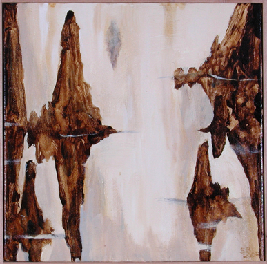 Cypress Knees 3.................................[12 x 12 (O/C)]
