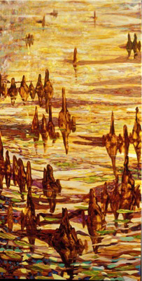 Cypress Knees Vision I.................................[72 x 37 (O/C)]