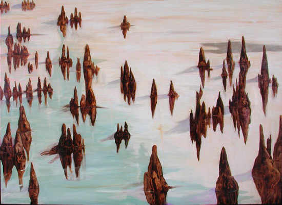 Cypress Knees 1.................................[62 x 90 (O/C)]