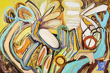 Birth of a Daisy ................... [24 x 36 (O/C)]